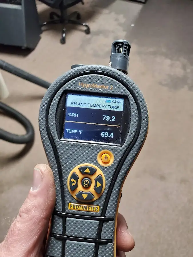 Moisture meter humidity assessment for Fire & Smoke Damage Restoration in Bucksport